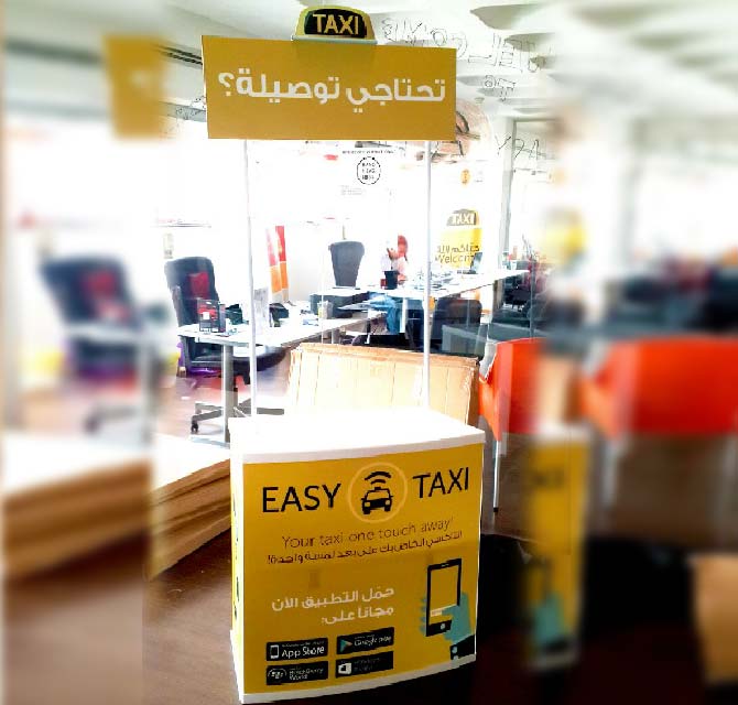 Display Stand Easy Taxi